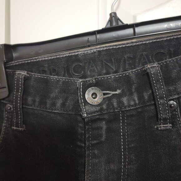 Men's American Eagle Black Slim Jeans 32W x 34L - Picture 8 of 8